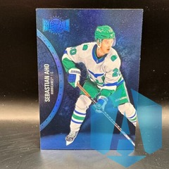 Sebastian Aho 2021-22 Skybox Metal Universe Blue Spectrum #110